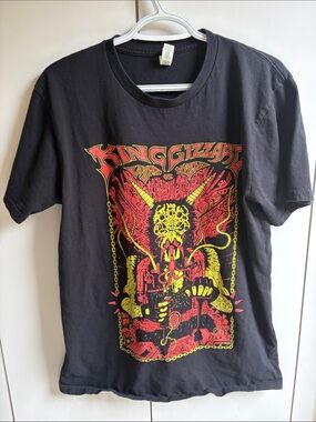 King Gizzard Black Graphic Tee
